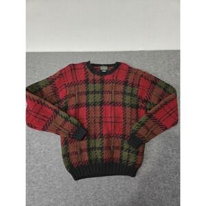 Vintage J.Crew Oarsman Sweater 100% Wool Roll-Neck Fisherman Men's Large Striped